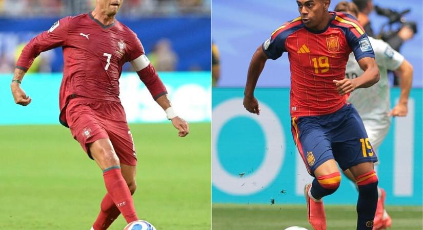 Lamine Yamal Cristiano Ronaldo ellen – generációk csatája az európai rangadón