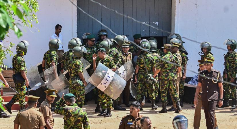 Zavargás tört ki egy Sri Lanka-i börtönben, sokan meghaltak