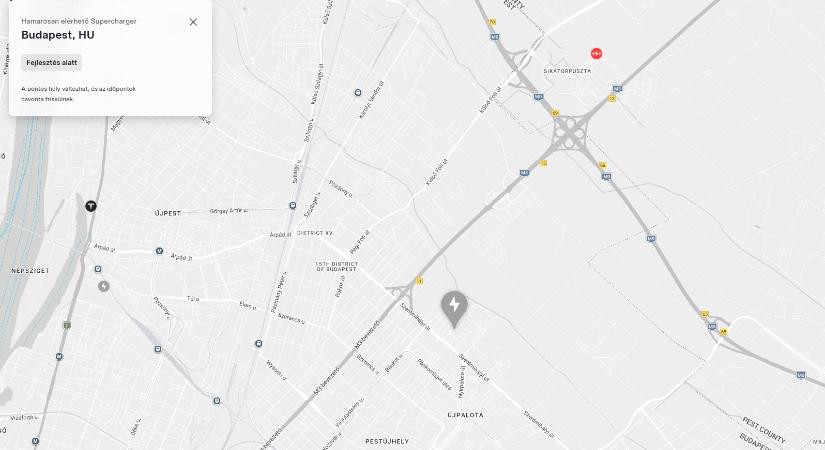 Új Supercharger épülhet Budapesten
