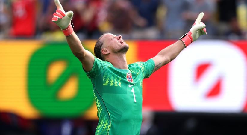 Csapata sincs a brazilok ellen parádézó norvég kapusnak