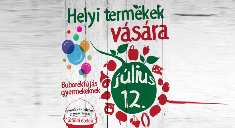 Helyi ízek és kézműves portékák várják vasárnap a vásárlókat Szolnokon