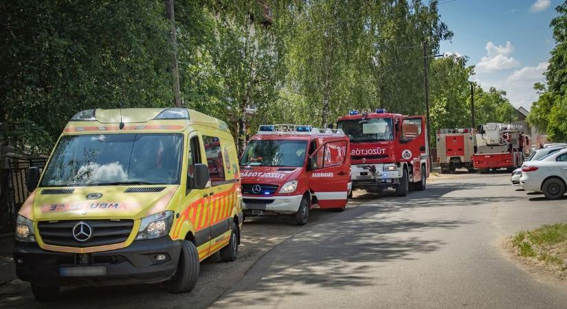 Hatalmas lángokkal égett egy autó a 26-os főúton! A mentőket is riasztani kellett
