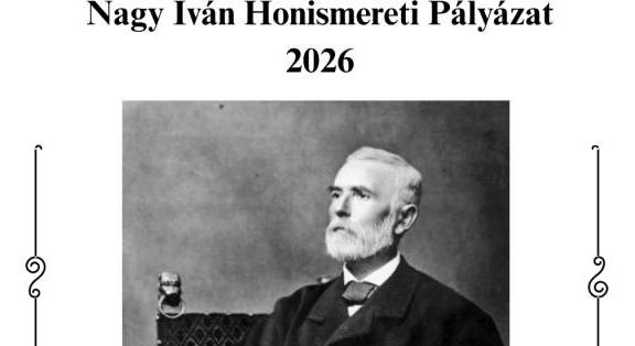 Nagy Iván Honismereti Pályázat 2026 – a salgótarjáni múúzeum és a nógrádi levéltár közös felhívása