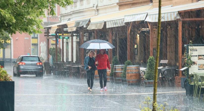 Vihar közelít Heves megye felé – 80 km/órás széllel csaphat le a zivatar