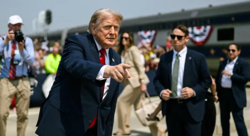 Trump a vébé-botrányról: Nem mondtam meg, hogy döntsön a FIFA, a bíró viszont kicsit gyanús nekem