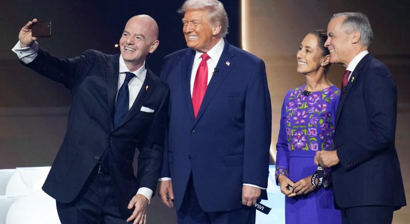 „Szerintem nem volt szabálytalanság”, mondta Trump, majd elismerte, ő kérte a FIFA elnökét az eltiltás visszavonására
