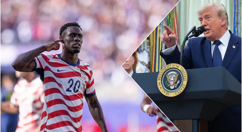 Trump bejelentette, hogy az ő lobbizta ki Balogun eltiltásának felfüggesztését
