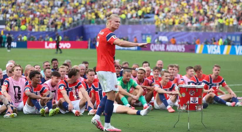 A brazilokat szétszedő Erling Haaland olyat tett, amire 56 éve nem volt példa