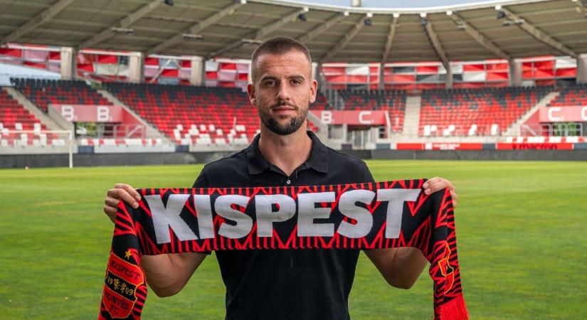 Honvéd: Kupagyőztes csatár érkezett Kispestre - hivatalos