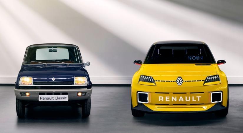 A fényszórók teszik retróvá a Renault 5 Prototype megjelenését