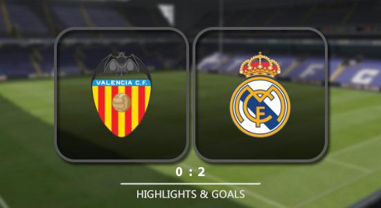 Real Madrid – Valencia 2:0 (összefoglaló)
