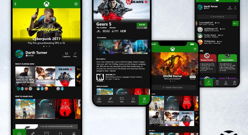 Fontos új funkciók érkeztek az Xbox mobil alkalmazáshoz