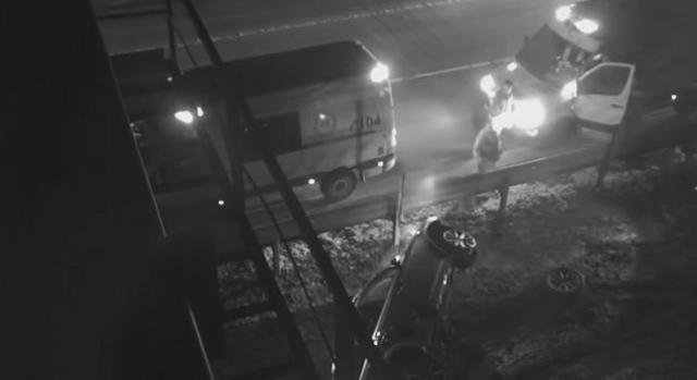 Megdöbbentő videó készült az M0-án egy balesetről