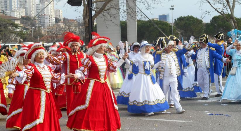 A rijekai karneválon bármi lehetsz, ami szeretnél lenni!