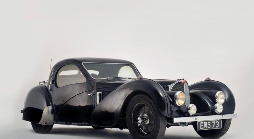 Milliárdokért árverezhetnek el egy ritka Bugattit