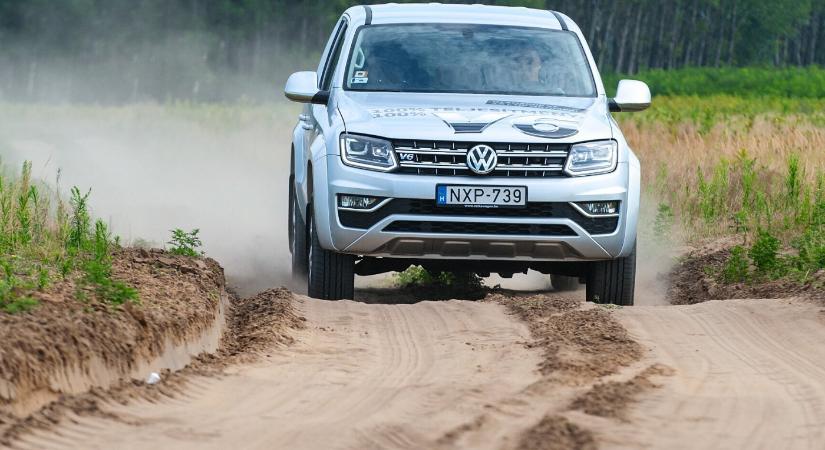Nem kispályás – Volkswagen pick-up teszt