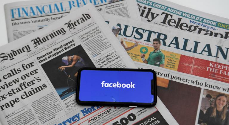 A Facebook letiltotta a hírekről az ausztrálokat