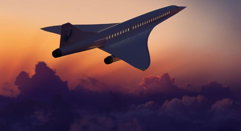 Visszatér a Concorde repülőgép új generációja, ezúttal csendesebb és zöldebb megoldásokkal