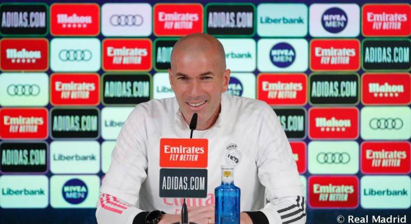 Zidane: “Hiba lenne már most a Bajnokok Ligája meccsre gondolni”