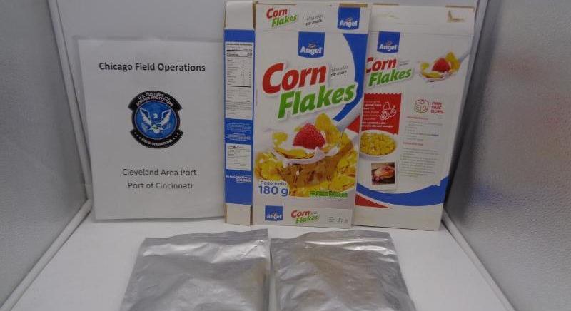 Kokainos gabonapelyhet kapcsoltak le az amerikai vámosok