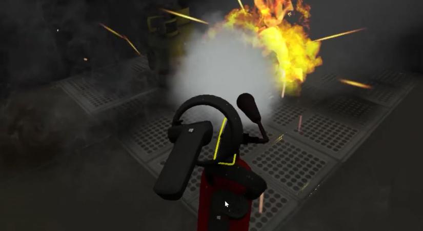 Éljen át egy tűzvészt vagy egy szén-monoxid-mérgezés a virtuális valóságban
