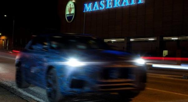 Lesifotókon az új Maserati SUV