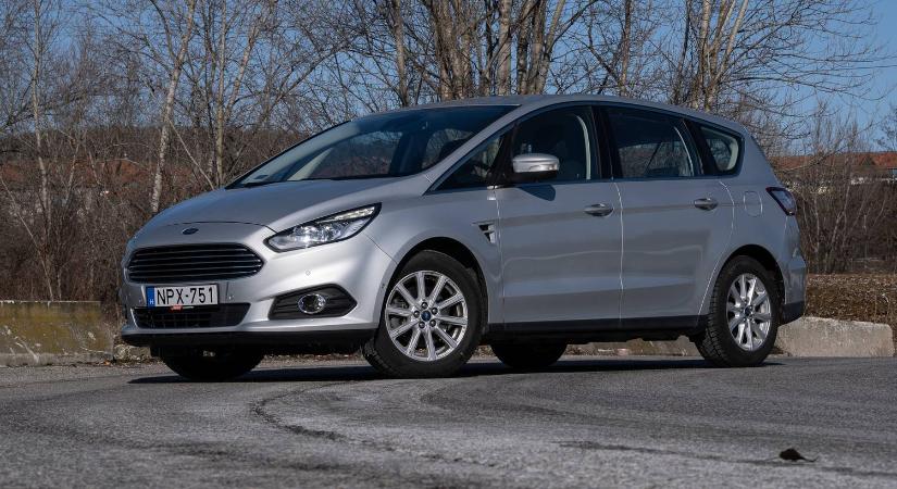 Használt családit egy új Dacia áráért? - Használt autó: Ford S-Max TDCI (2016)