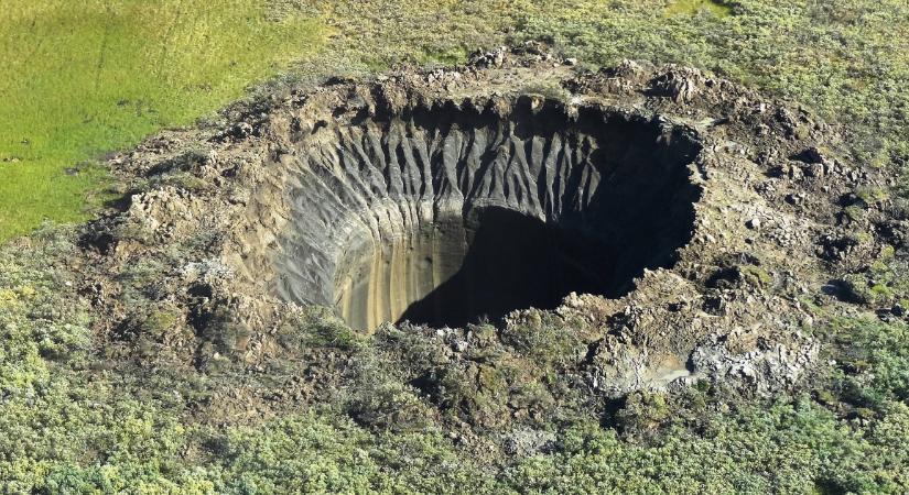 Köze lehet a klímaváltozáshoz a Szibériában talált kráternek