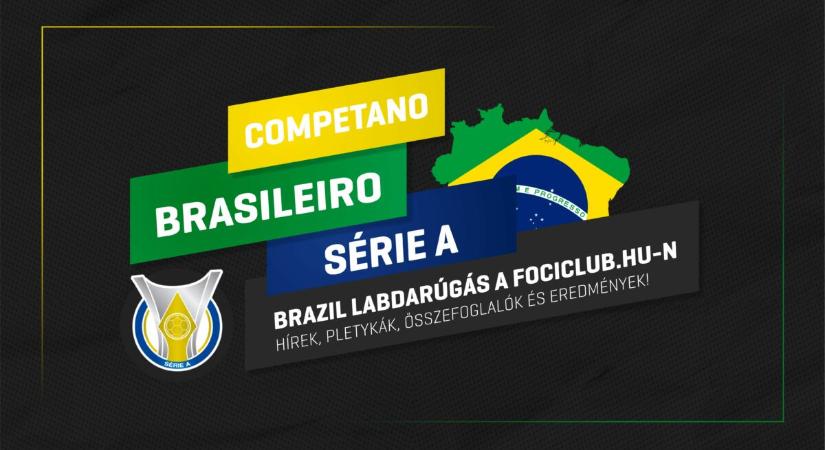Rangadót nyert az üldöző, egy fordulóval a vége előtt új éllovasa van a brazil bajnokságnak – videóval
