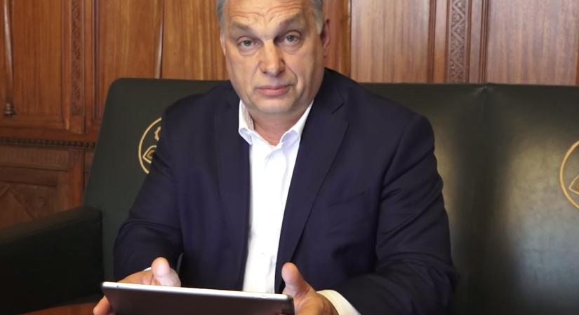 Orbán Viktor videóban töltötte ki a nemzeti konzultációs kérdőívet