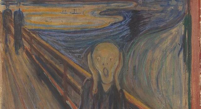 Nem egy múzeumlátogató, hanem maga Edvard Munch firkálta össze a Sikoly című festményét