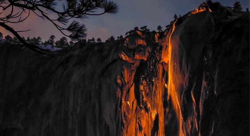 Ismét látható volt a ritka természeti jelenség a Yosemite Nemzeti Parkban – képek