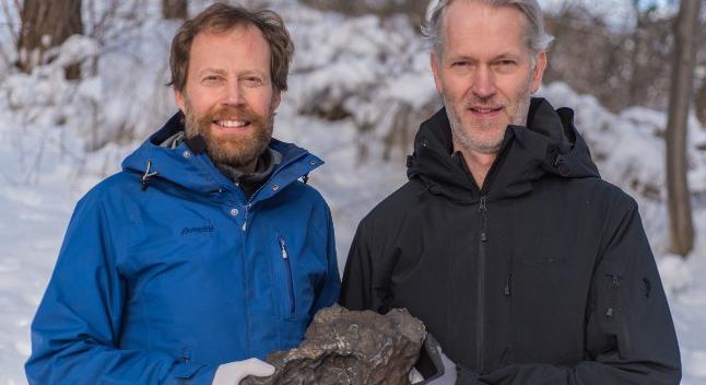 Tizennégy kilogrammos meteoritot találtak Svédországban