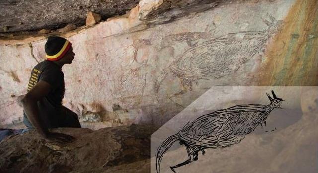Több mint 17 000 éves Ausztrália legrégebbi ismert sziklafestménye