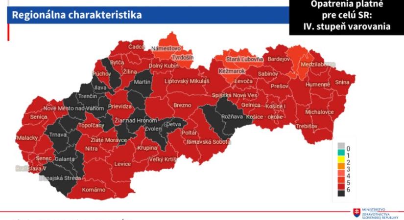 Húszra nőtt a “fekete járások” száma Szlovákiában