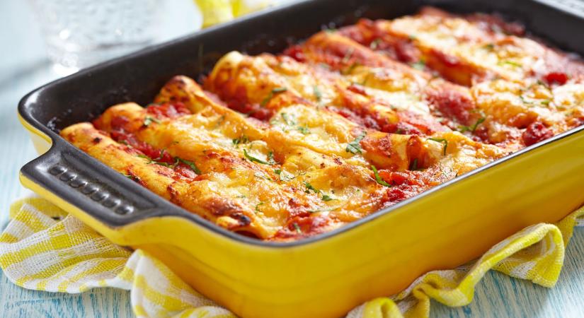 Gyúrt tésztás cannelloni húsos töltelékkel - Hírnavigátor