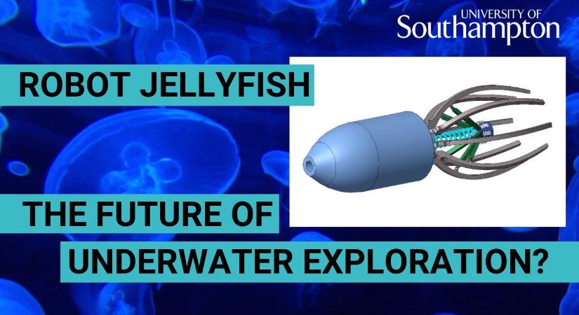 Medúza-alakú robot kutathatja a mélytengereket