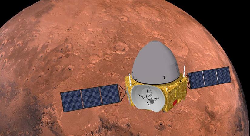 Hamarosan landol a vörös bolygón a kínai Mars-szonda