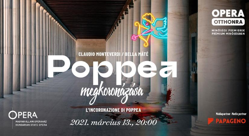 Az első opera: Poppea megkoronázása – Monteverdi műve az Eiffel színpadon