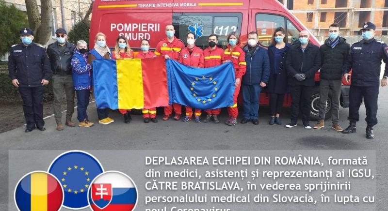Nemes gesztusok: Szlovákiába orvosokat, Moldovának vakcinát küld Románia