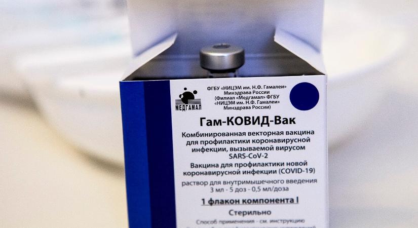 A magyar kormány tagadta, hogy kevesebb orosz vakcina érkezett volna