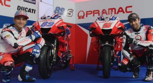 Új páros, ismerős dizájn: itt a Pramac Ducati