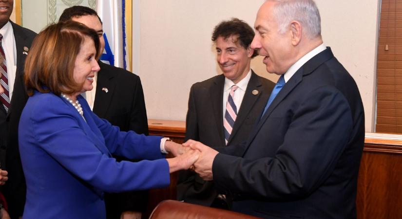 Netanjahu Nancy Pelosival beszélt telefonon