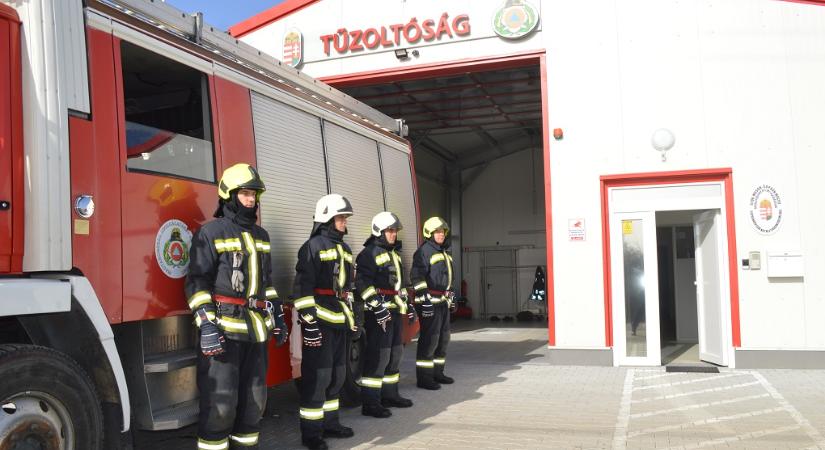 Hétfőn áll munkába az új tűzoltóőrs Sopronkövesden – fotók