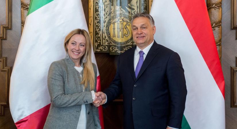 Erőt és egészséget kívánt Orbán Viktor küldetéséhez Giorgia Meloni