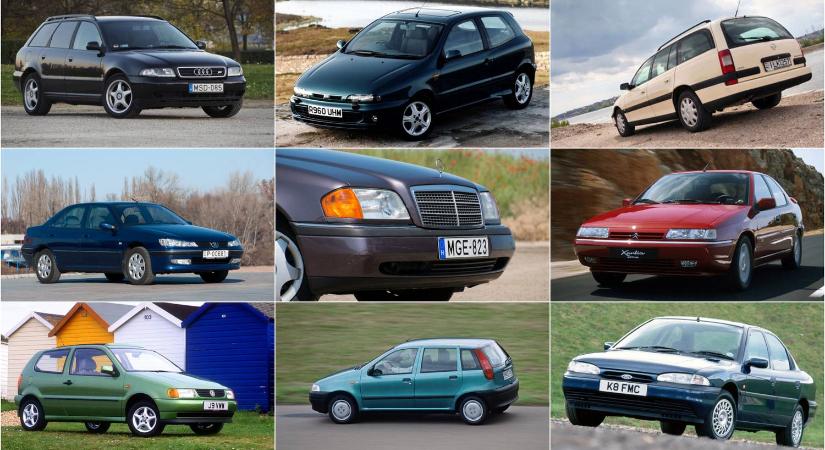A Fiat uralkodásától az első Audi A4-ig - Az Év Autója-díj dobogósai mint használt autók XI. – 1994-1996.