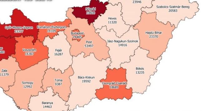 Egyre durvábbak a számok - Megjelentek a hazai koronavírus-fertőzött adatok és a megyei lista
