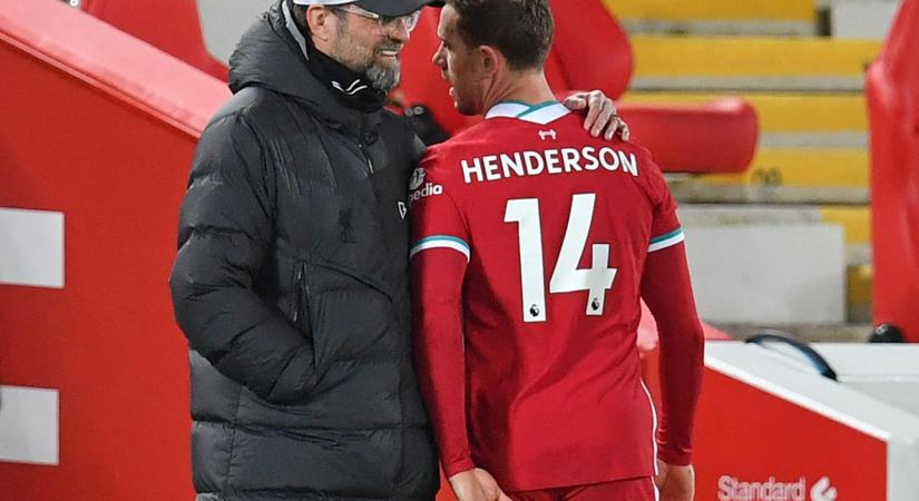 Liverpool: Henderson is kidőlt, öt hét múlva térhet csak vissza