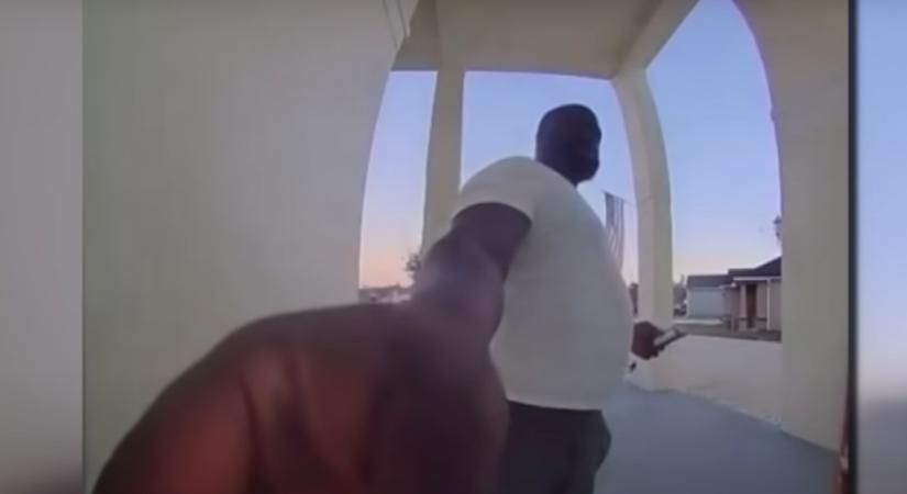 Szívmelengető gesztust rögzített a videós ajtócsengő