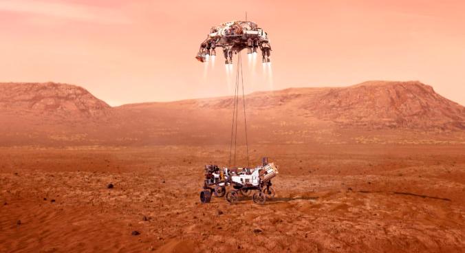 Ismét beköszönt a Perseverance a Marsról – Panorámafotó